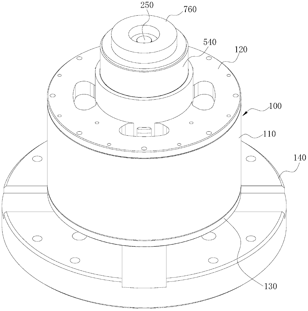 Magnetic suspension flywheel energy storage device