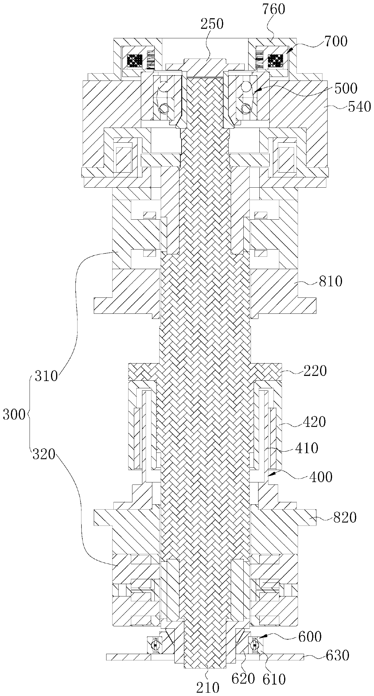 Magnetic suspension flywheel energy storage device