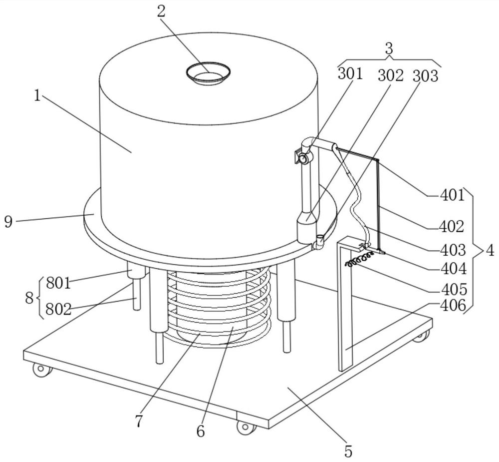 Biological agent quantitative feeding device for water environment treatment and use method of biological agent quantitative feeding device