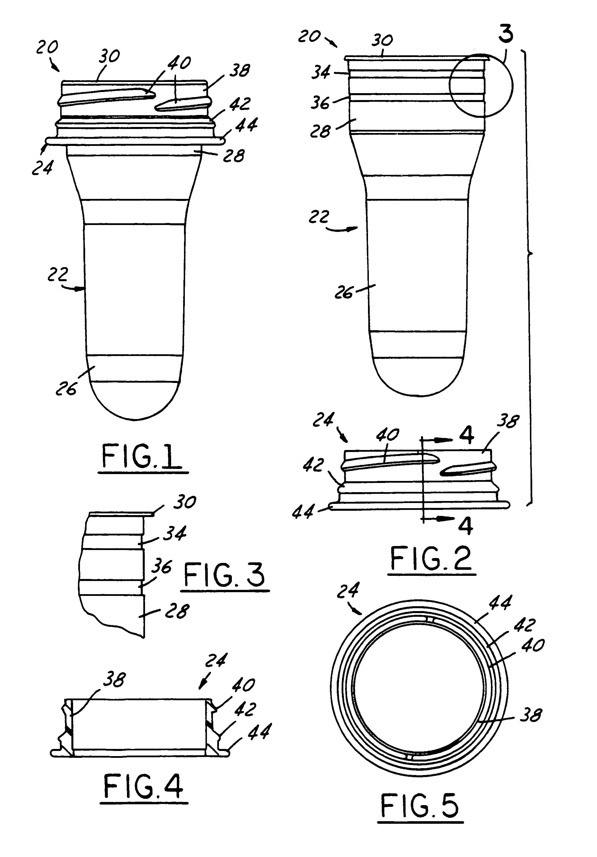 Container preform assembly and method of manufacture