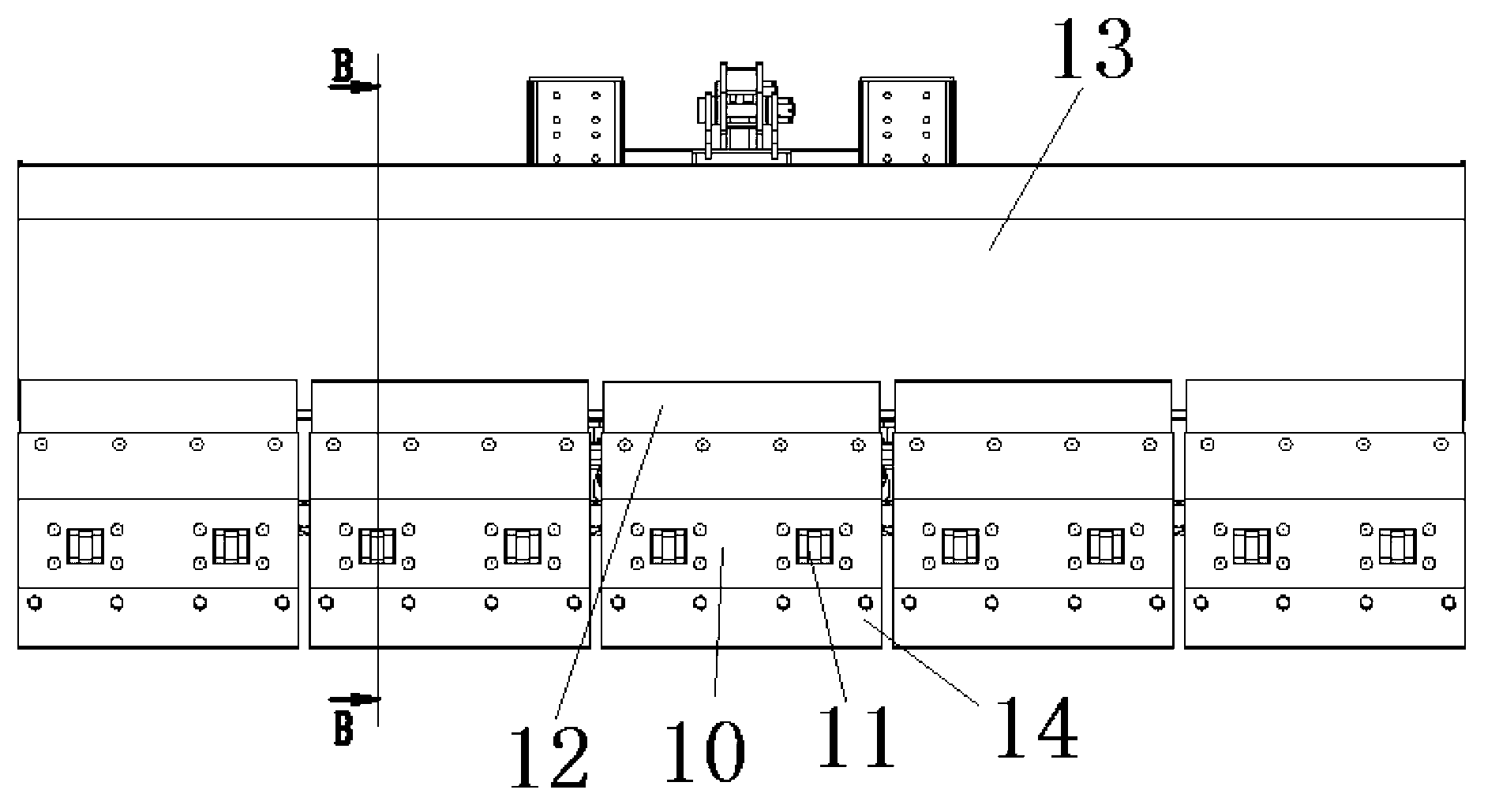 Snow removal shovel applicable to complex pavements