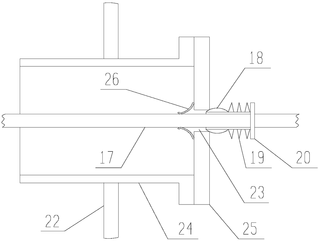 Online ash removing device and heat exchanger with same