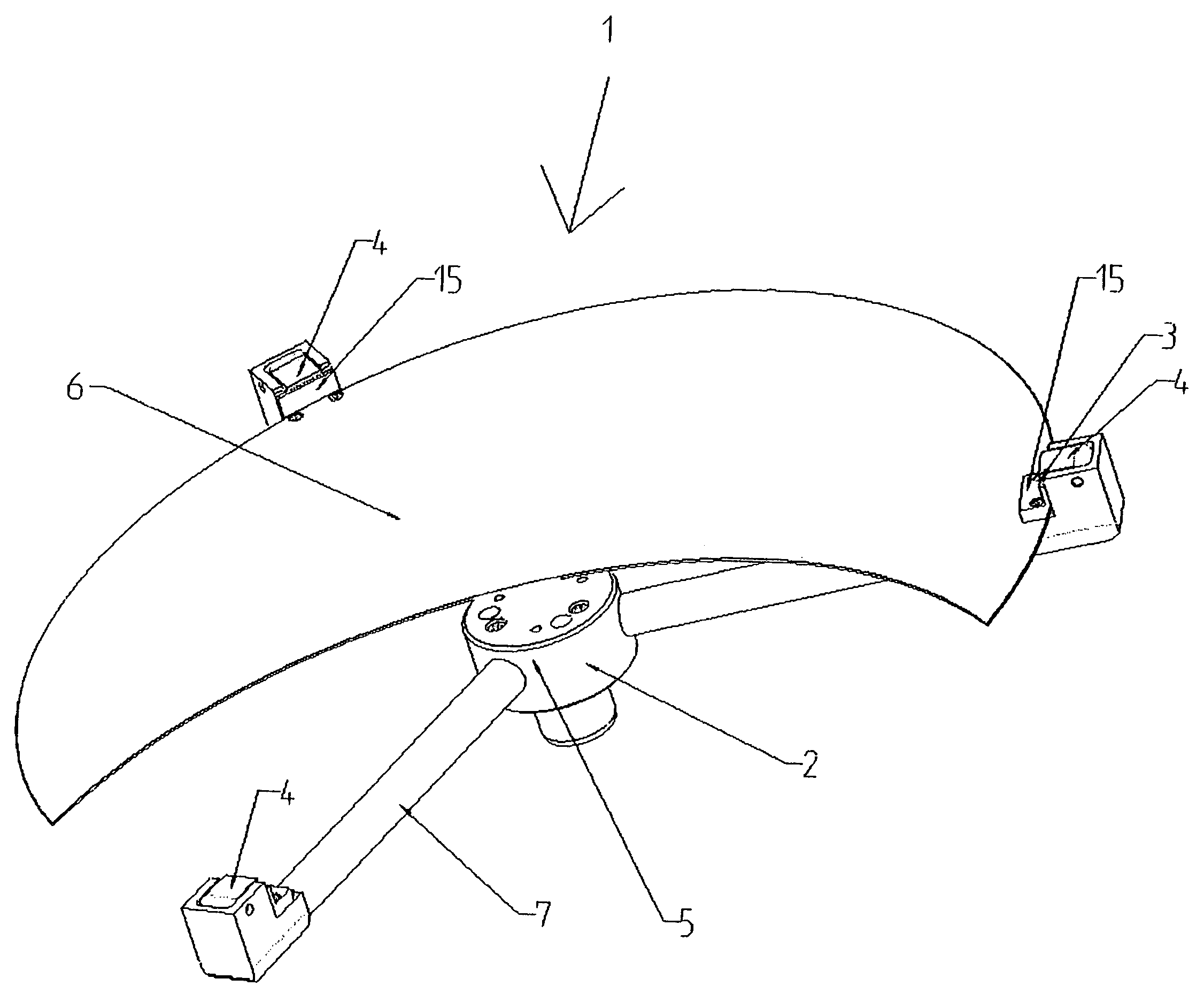 Holding device for disk-shaped objects