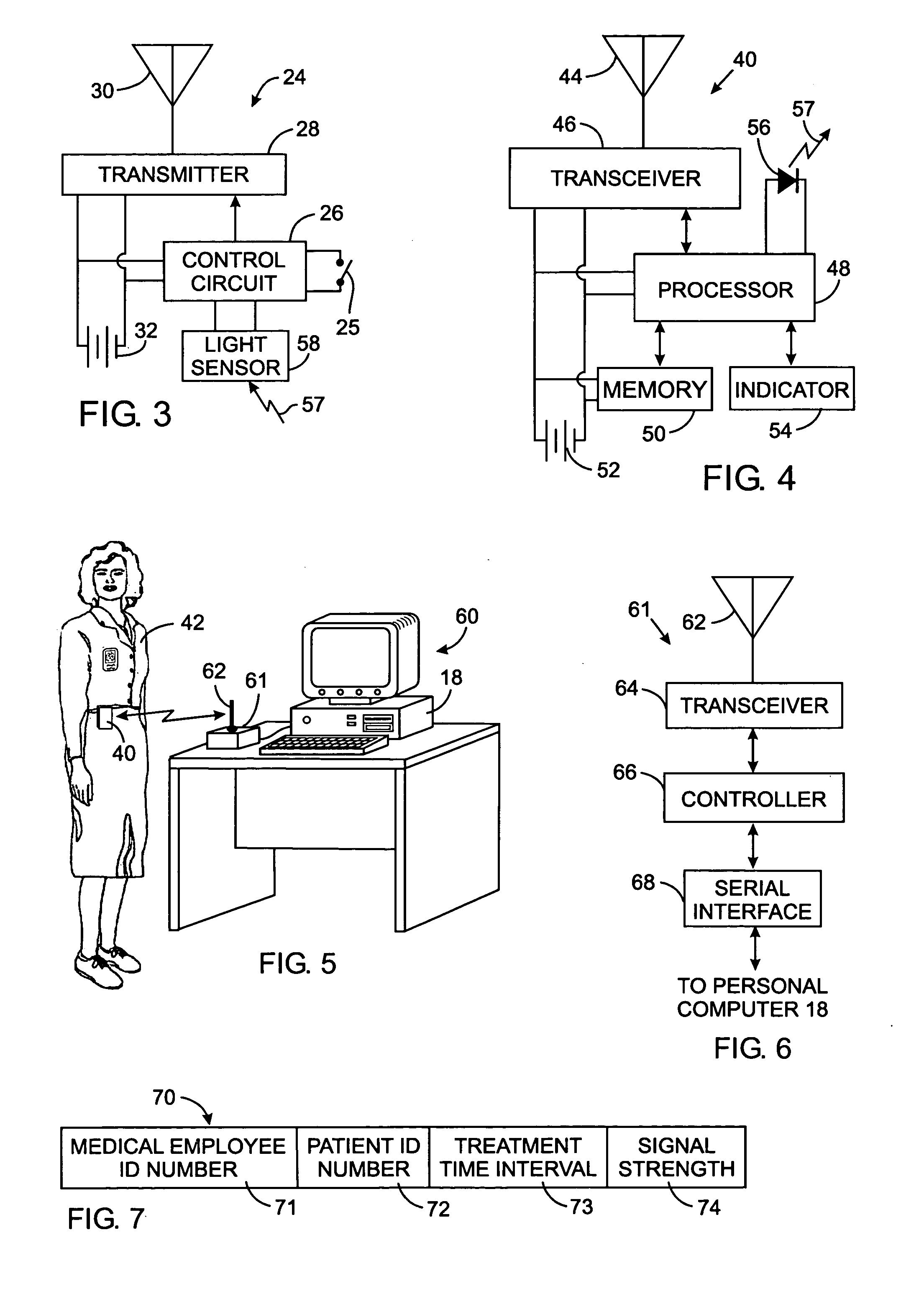 System for automatically tallying time spent by medical personnel attending to patients