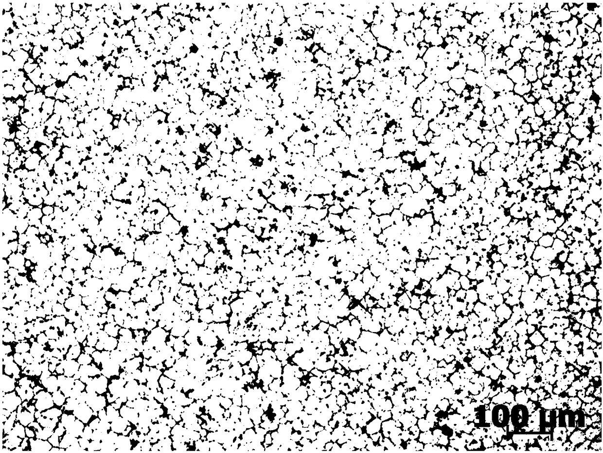 In-situ nanometer reinforced aluminum alloy for lightweight automobile anti-collision beam and preparation method