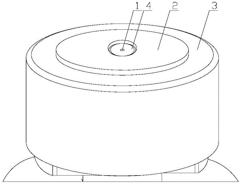 Welding method for liquid injection hole of lithium ion battery threaded pole