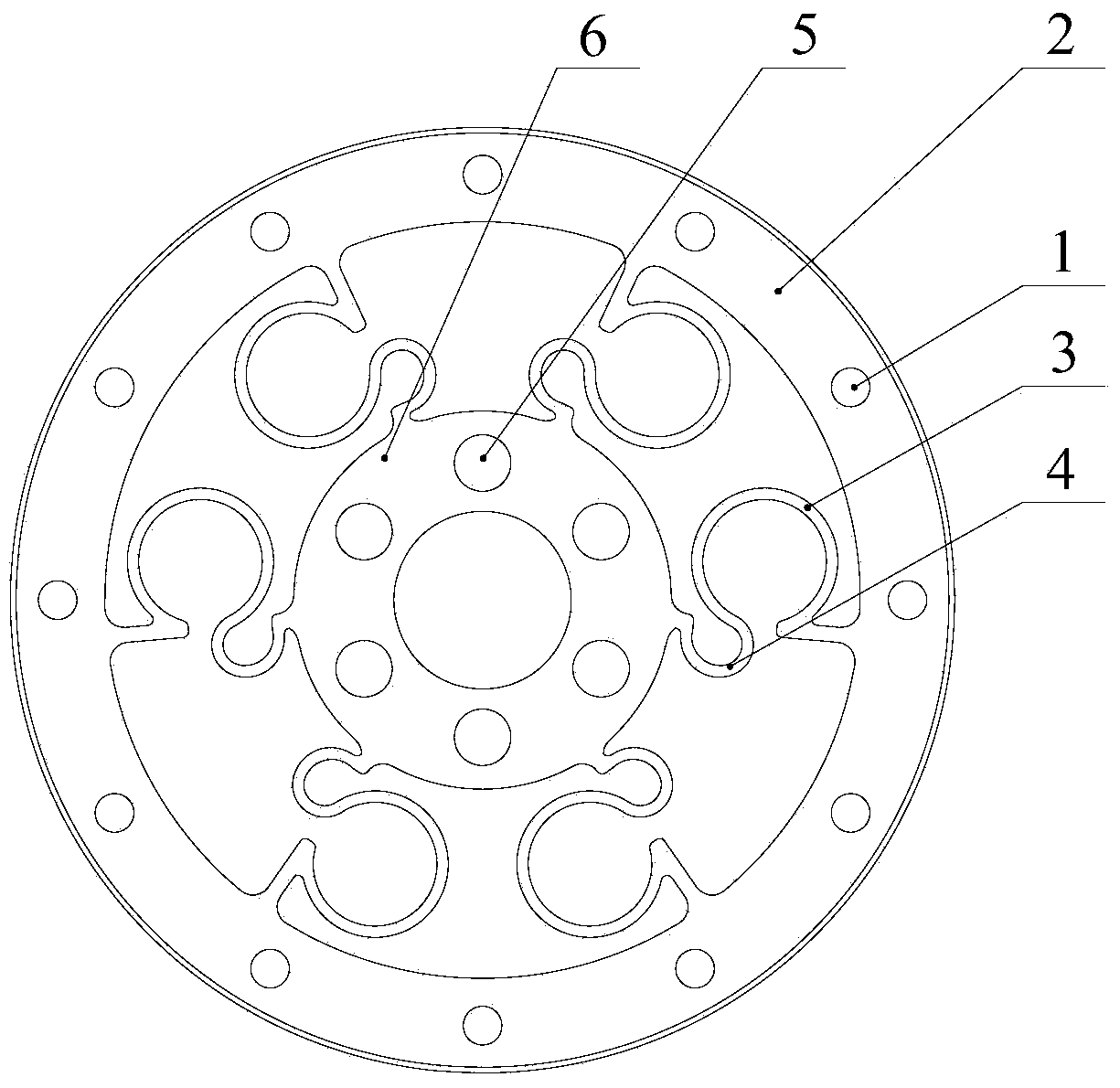 Planar torsion spring of flexible joint