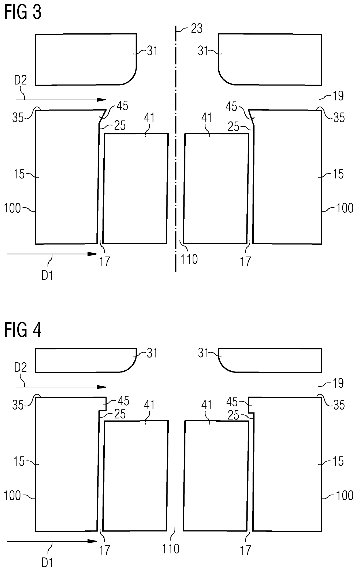 Electrical machine having a segmented stator or rotor