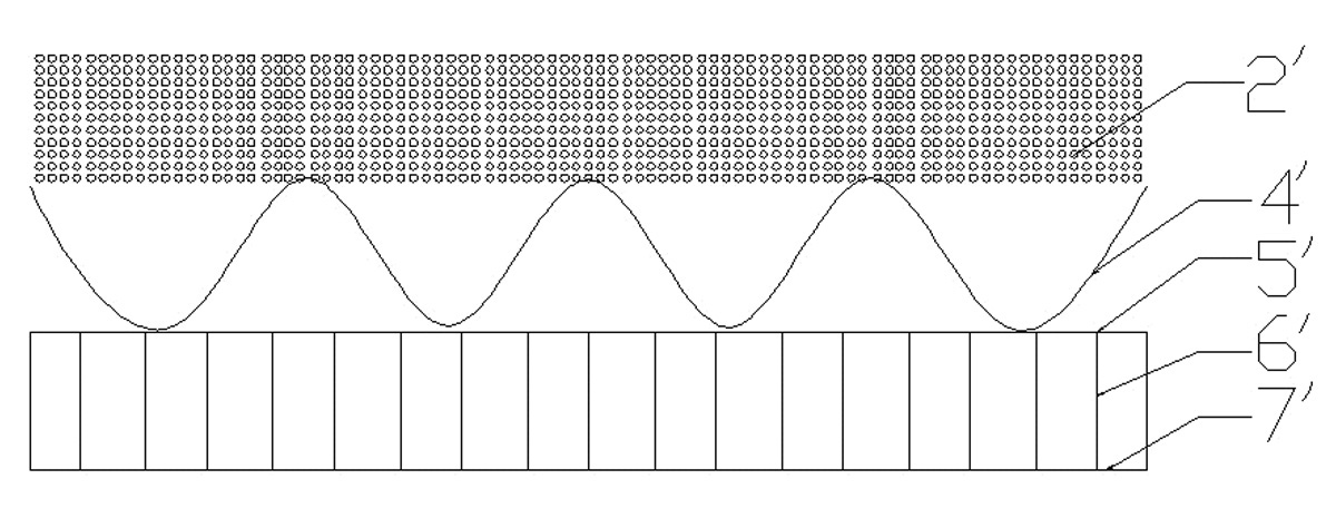 Impact-resistant composite packaging buffer material