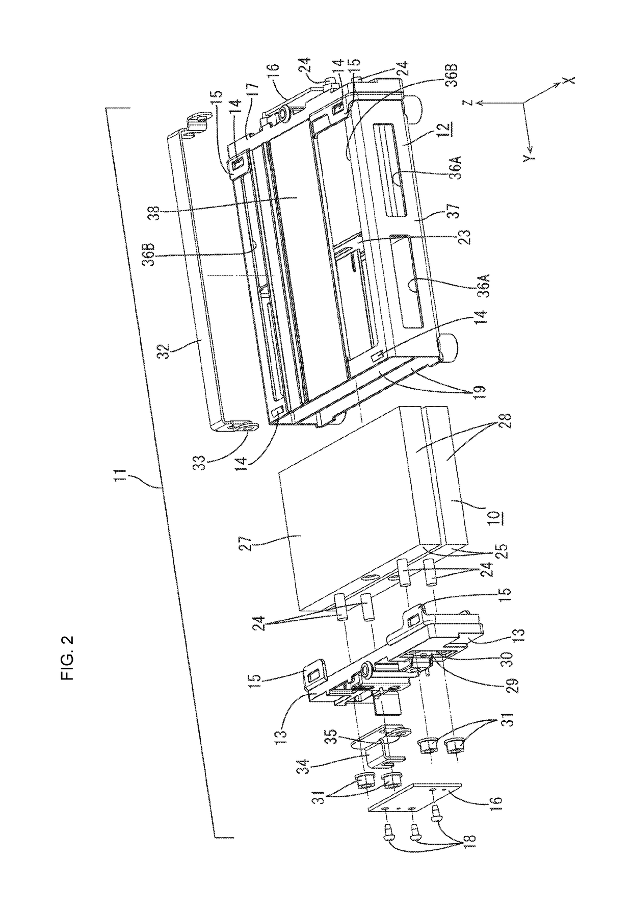 Electricity storage module