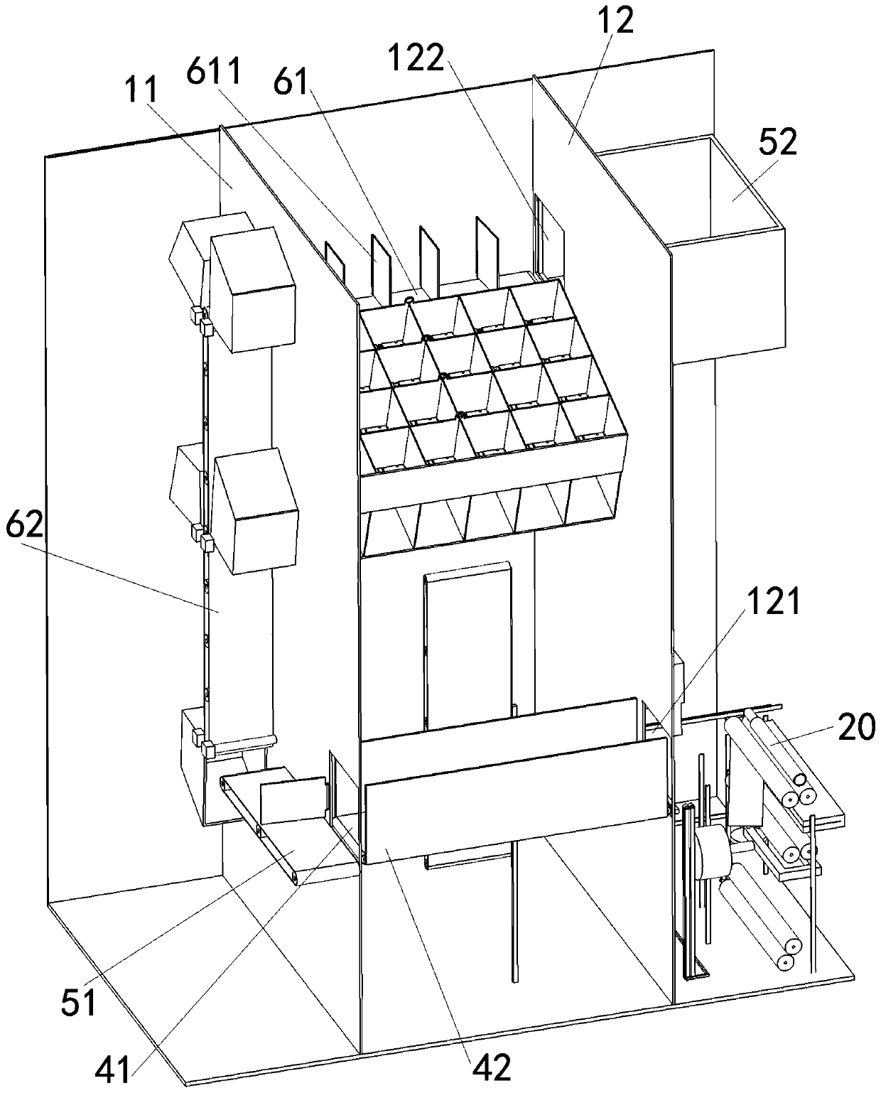 Visualized self-service fruit exclusive machine