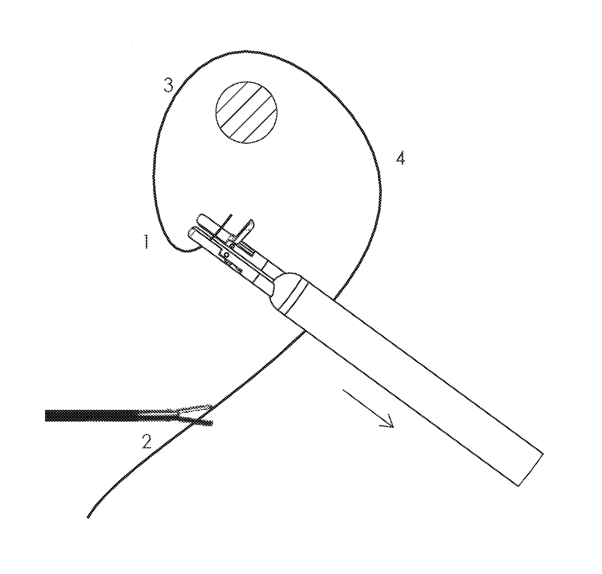 Suture-Passing Laparoscopic Knot Tying Instrument