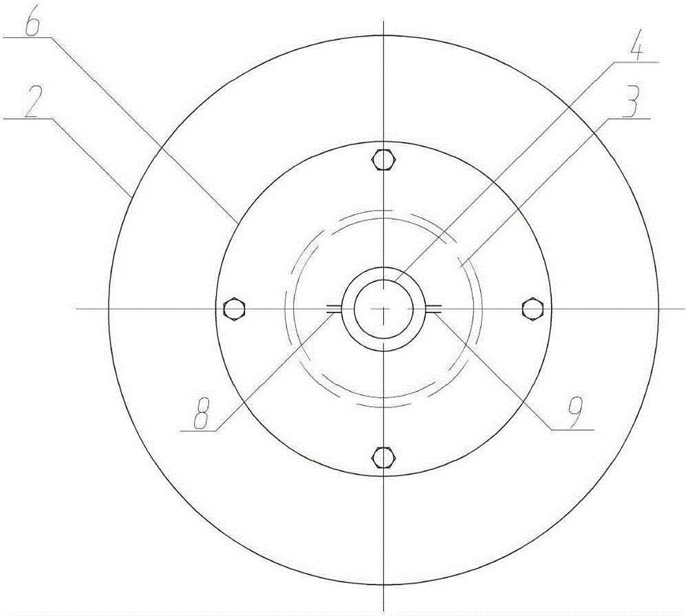 High-temperature lasting test device and method for environment corrosion