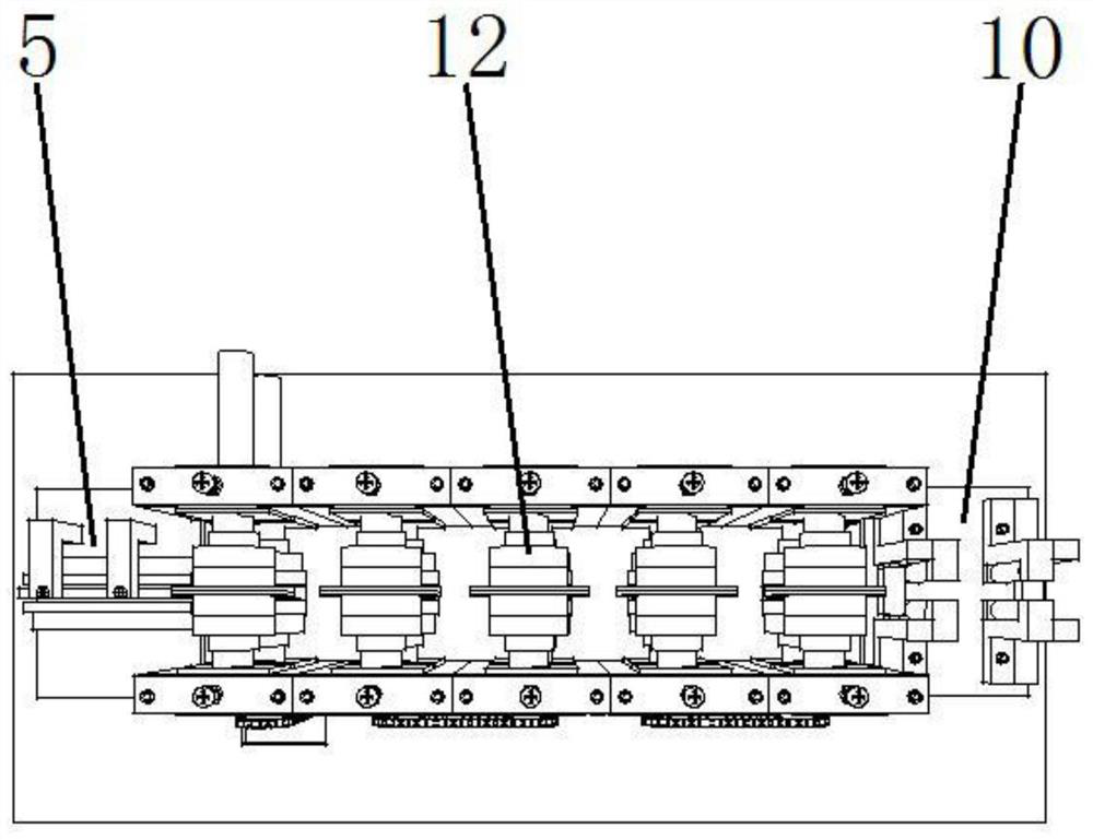 Automobile body bright strip rolling machine