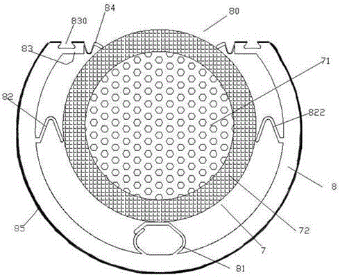 Cable structure for communication, and assembling and mounting method therefor