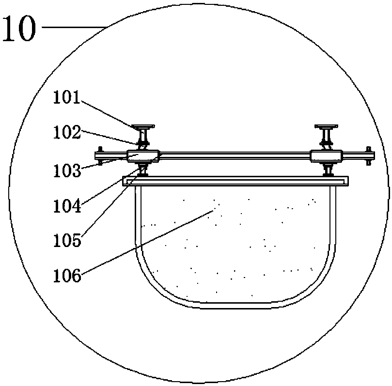 Platform type ship with undersea aquaculture function