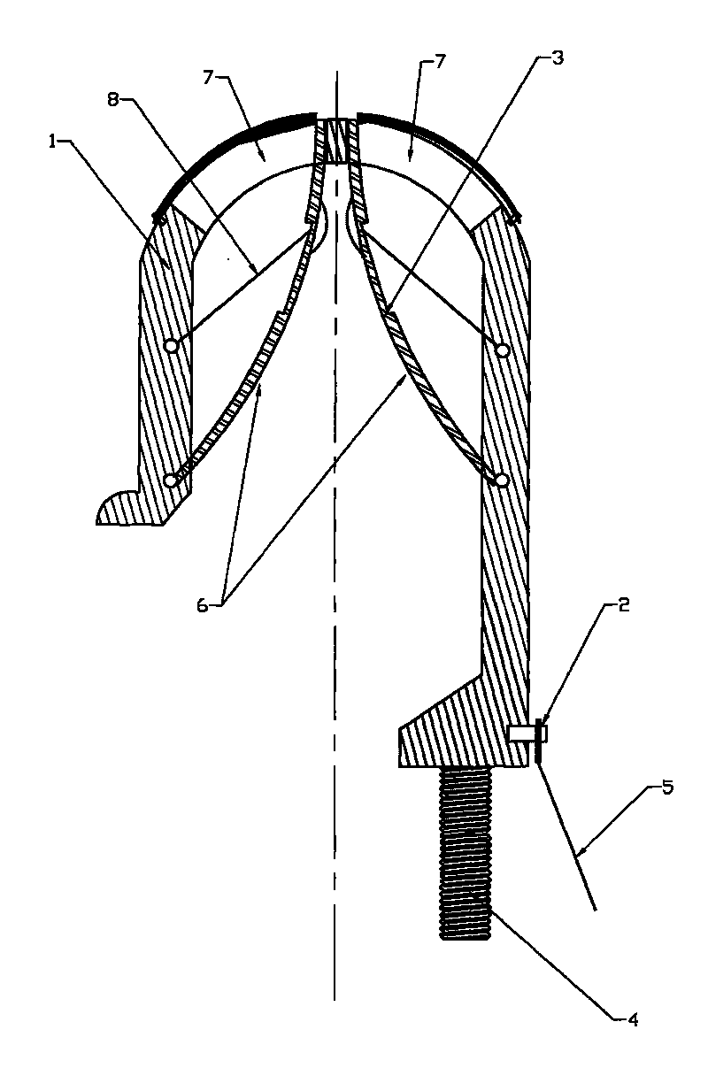 Lead clamp for medium voltage live circuit