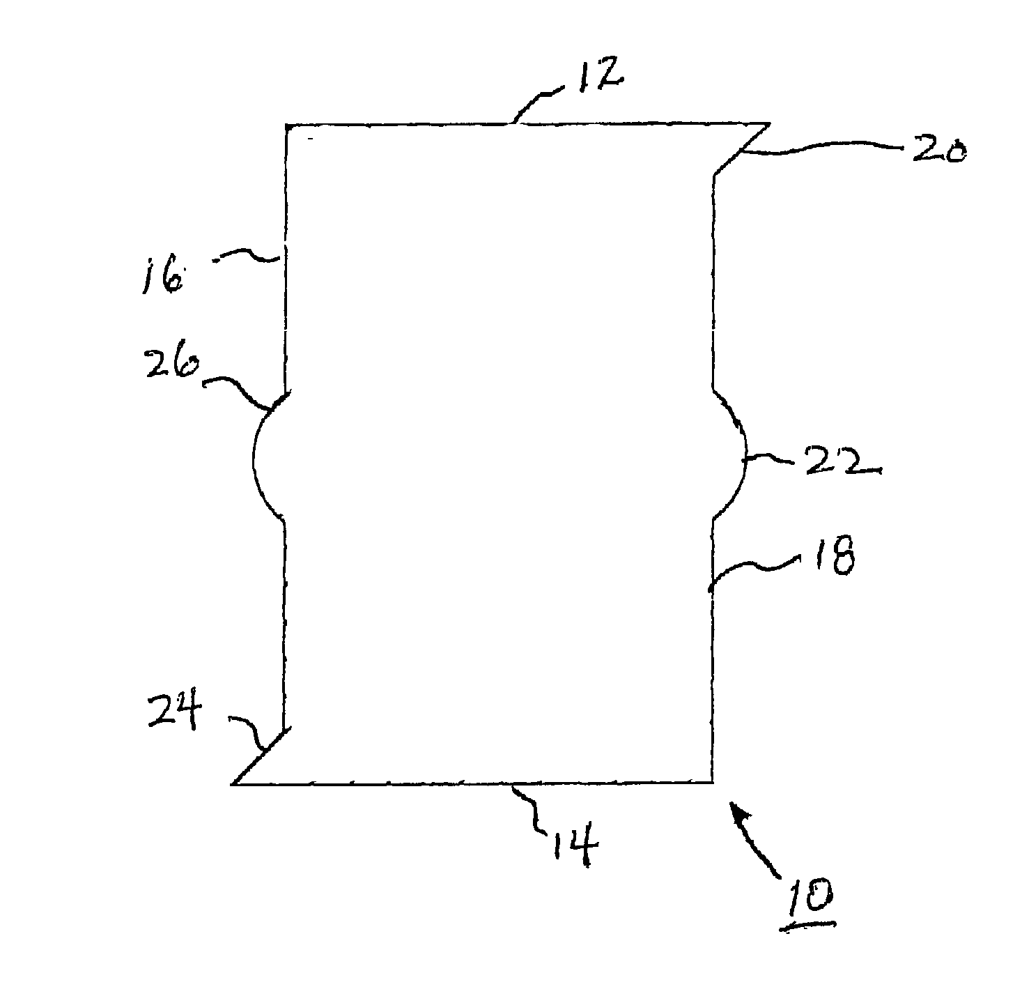 Electric junction box template