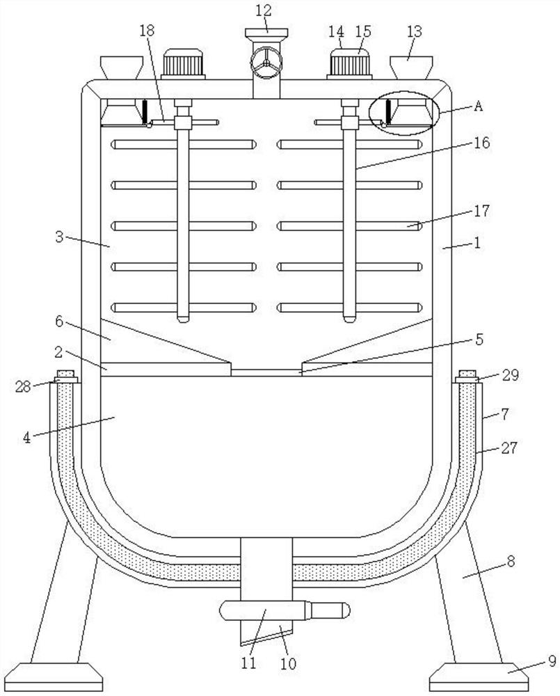 Tilapia mossambica abdominal cavity black membrane removing culture method and feed treatment device thereof