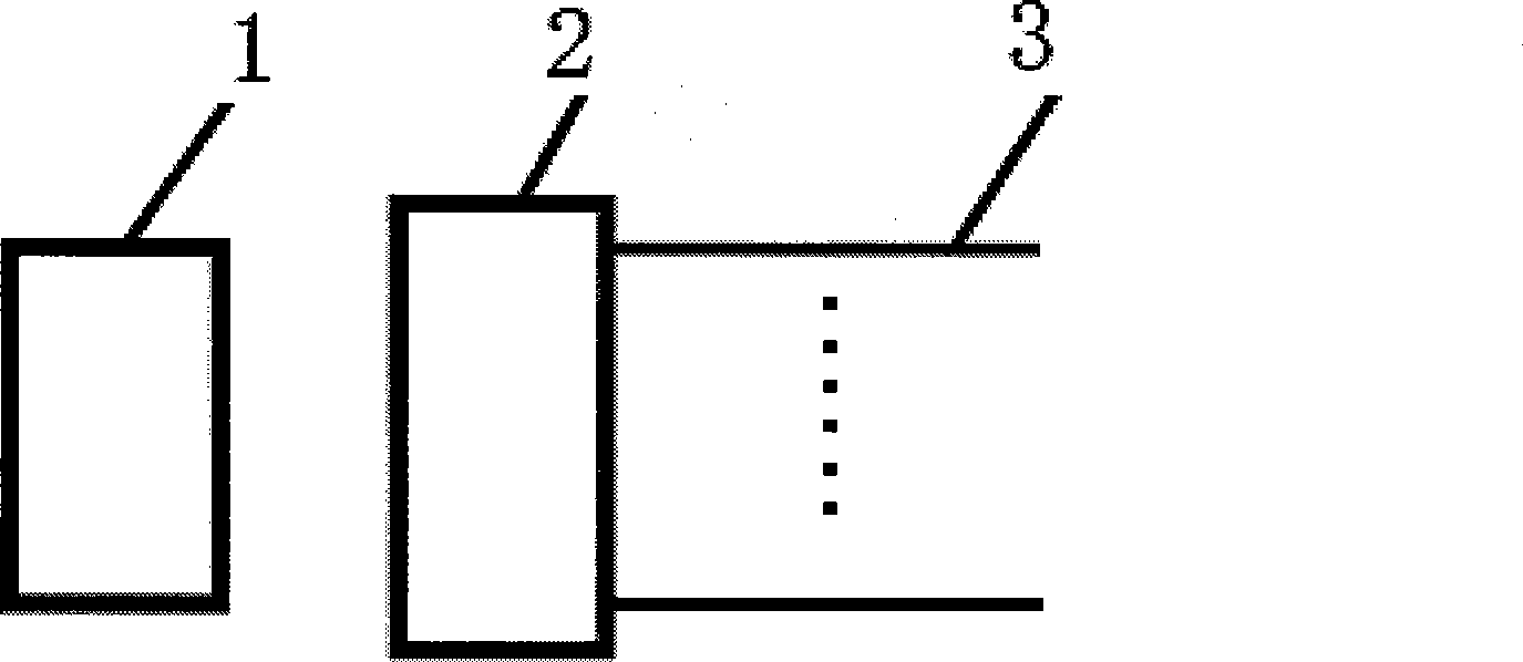 Non-contact stationary type fluorescent molecular tomography method and device