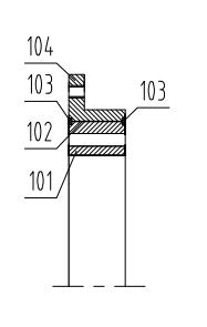 Assembly structure of insulating rolling bearing