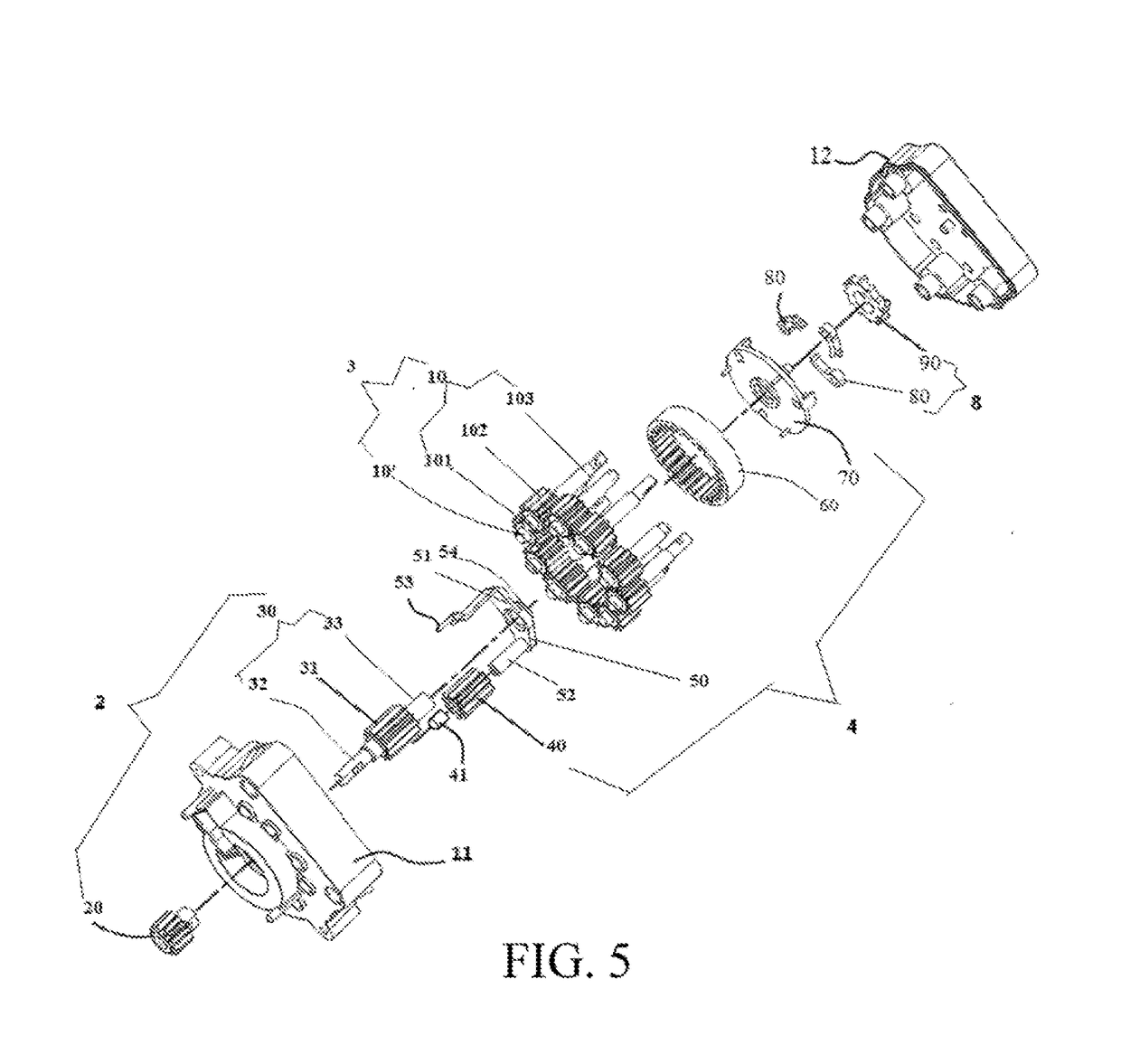 Antenna transmission device and antenna