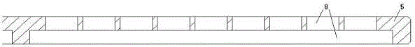 A filter plate for the lower tube seat of the nuclear fuel assembly that is easy to process and its processing technology