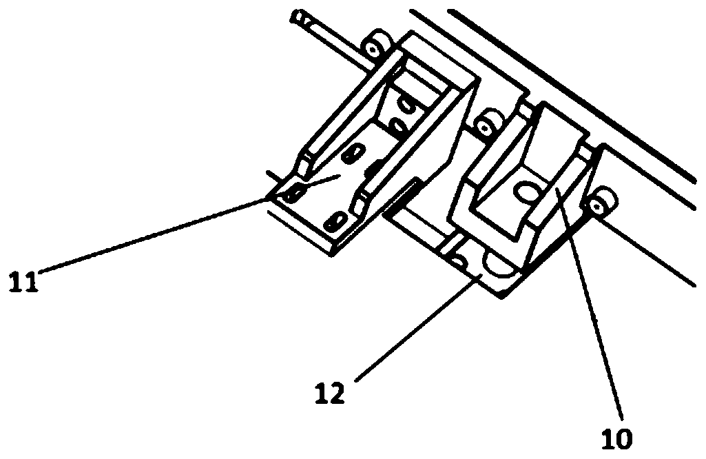 Fully automatic telescopic foundation bench suitable for model test system and its application method