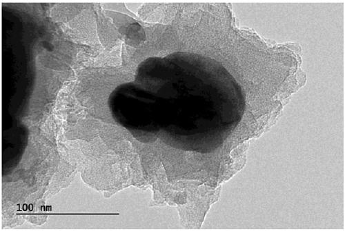 Method for preparing carbon coated iron-cementite magnetic nanopaticles