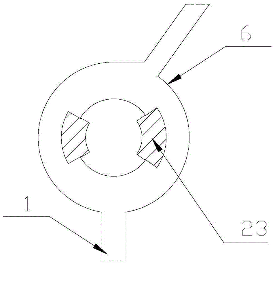 Temperature air door control structure of single temperature zone