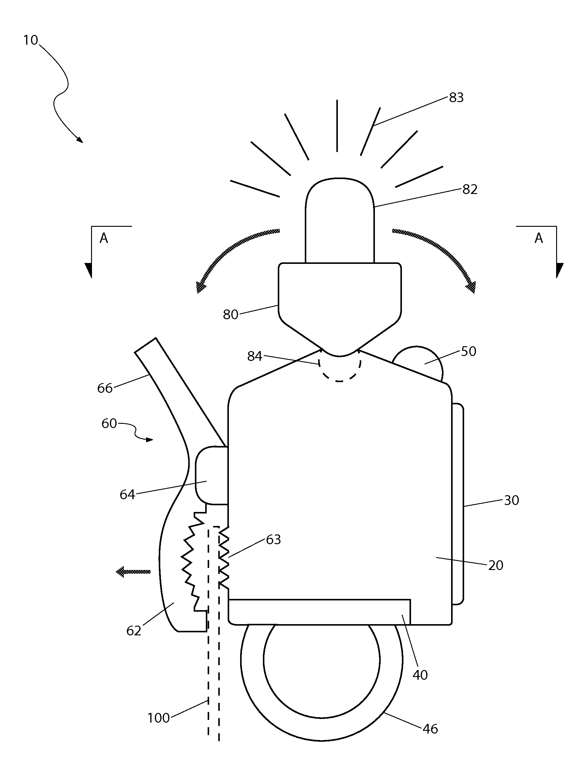 Solar Powered Attachable Light