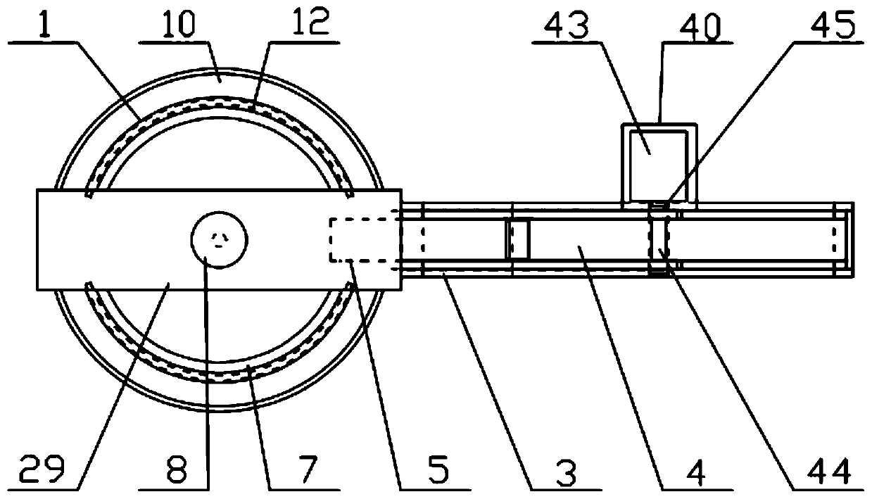 A continuous Chinese medicine powder impurity removal device