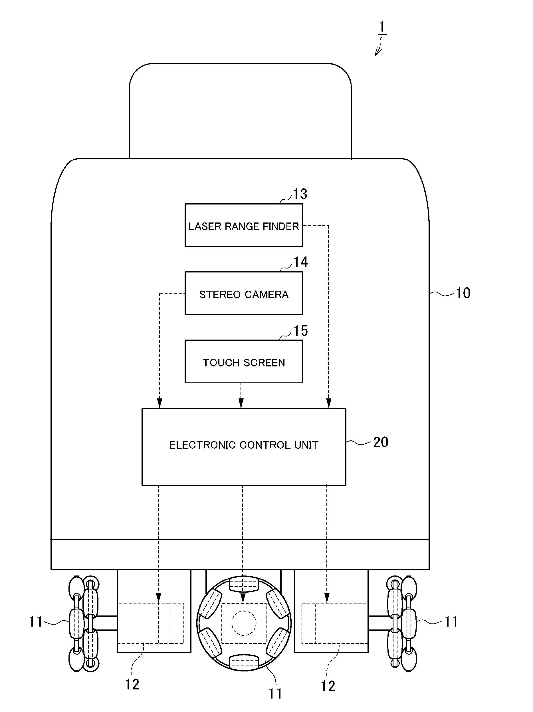 Autonomous mobile device