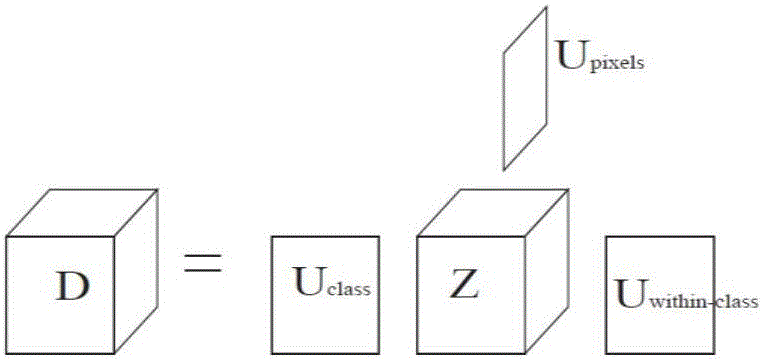 Tucker decomposition-based spectral tensor dimension reduction and classification method