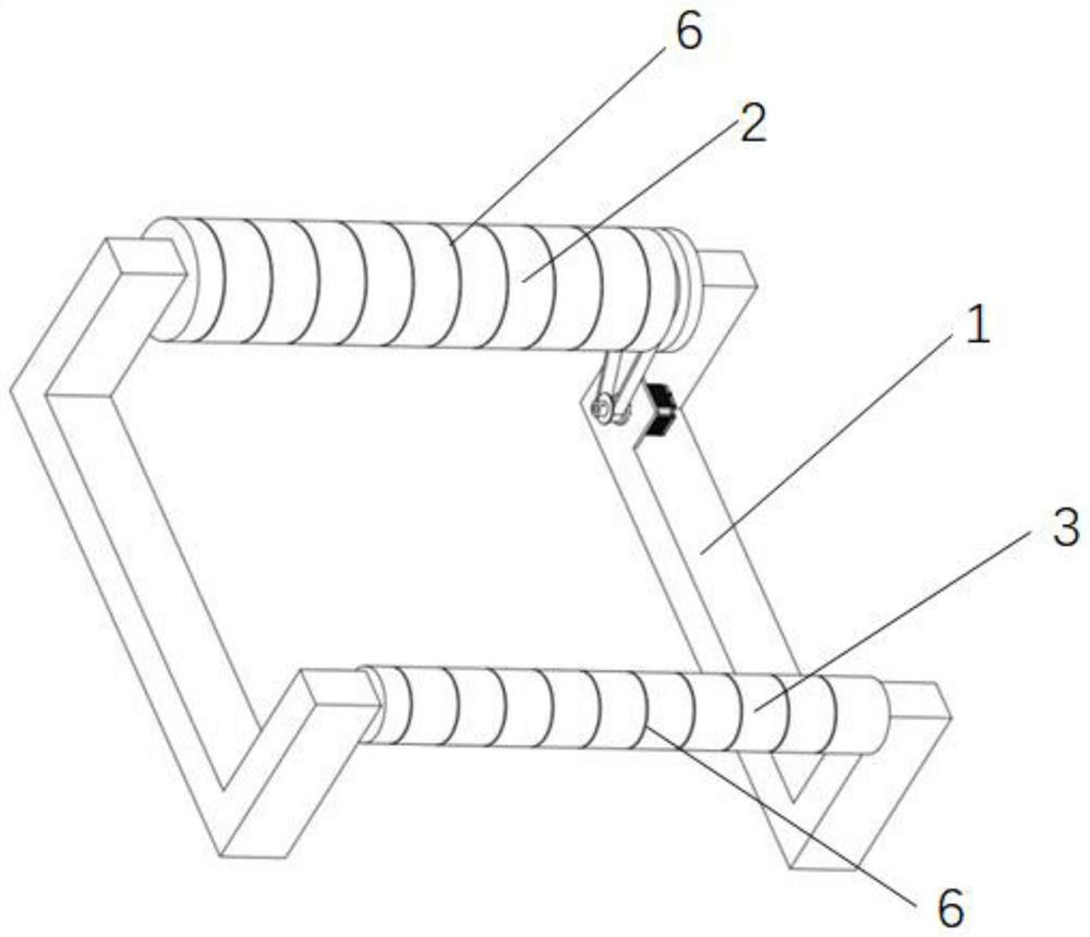 Online eddy current testing device for defects of multiple strands of tire cord steel wires