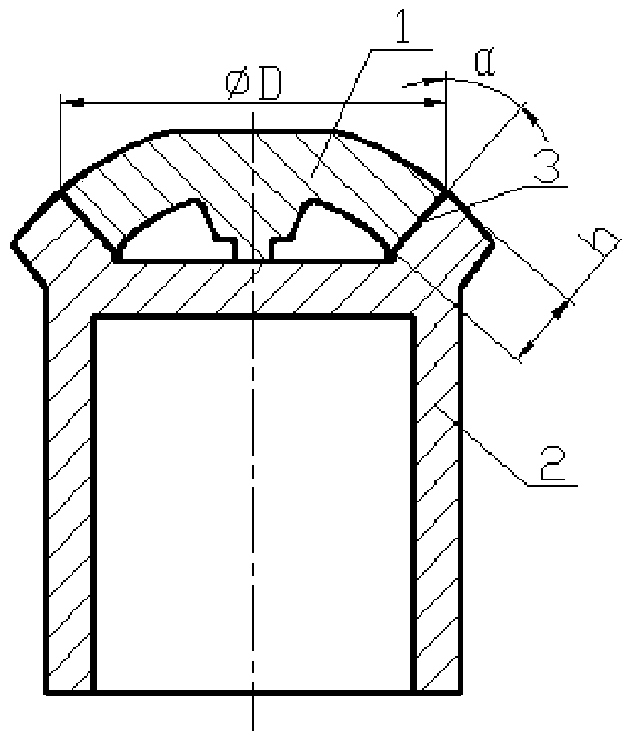 Electron beam welding method for large-thickness inclined-angle welding joint