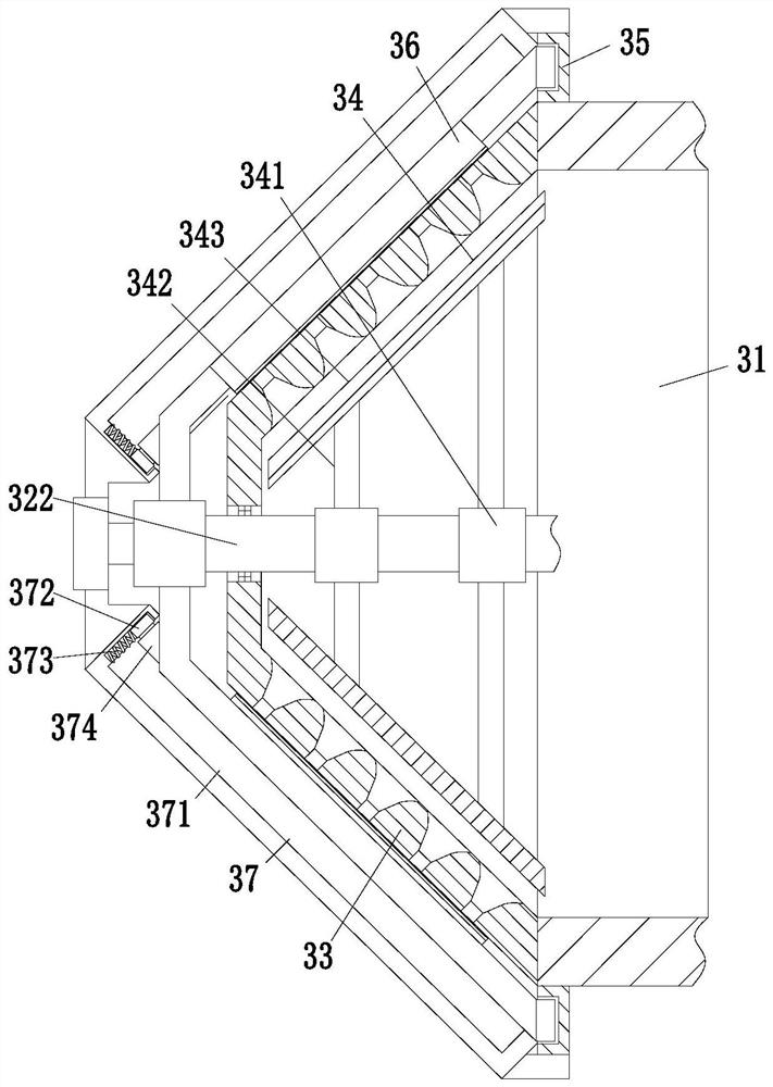 Waste plastic meal box recycling and granulating device