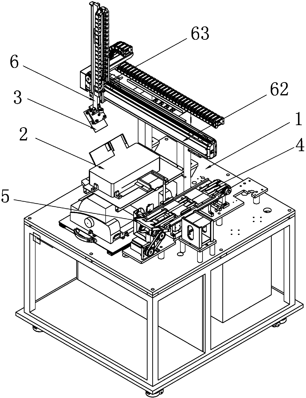 A certificate making machine