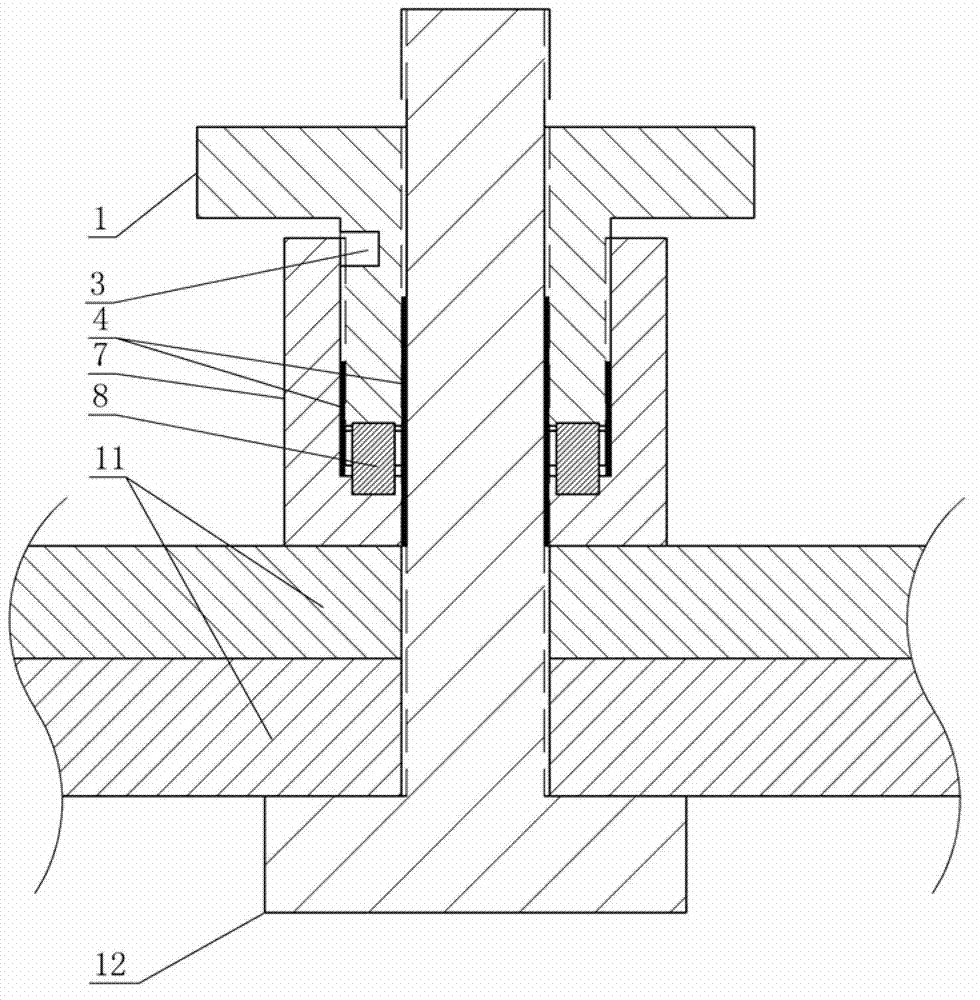 Lock nut special for motor vehicle