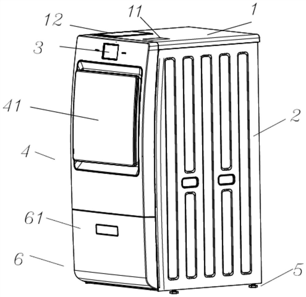 A washing machine with steam washing function