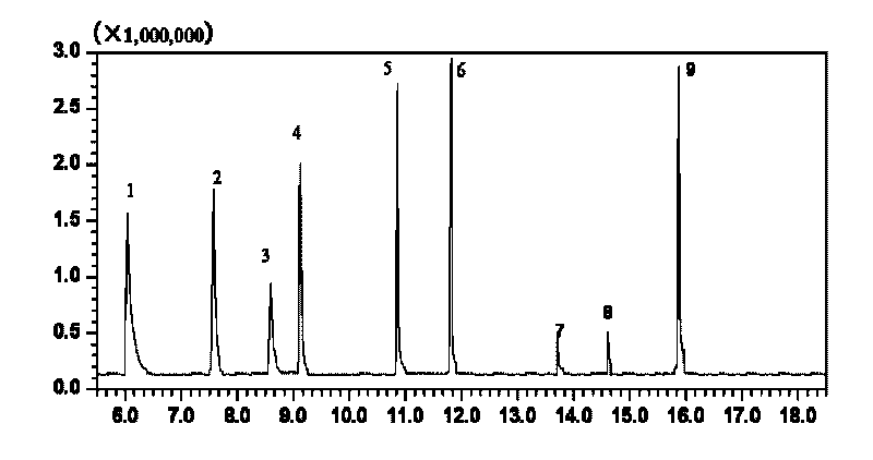 Method for improving selective extraction capacity of body type carbon fiber