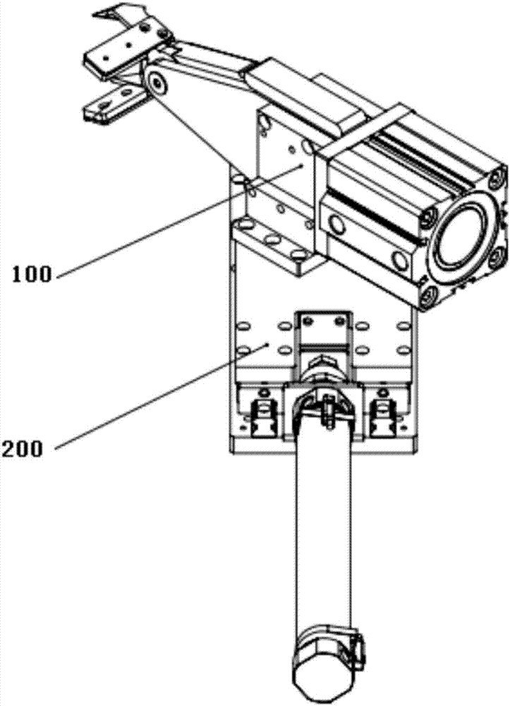 Gate removing device