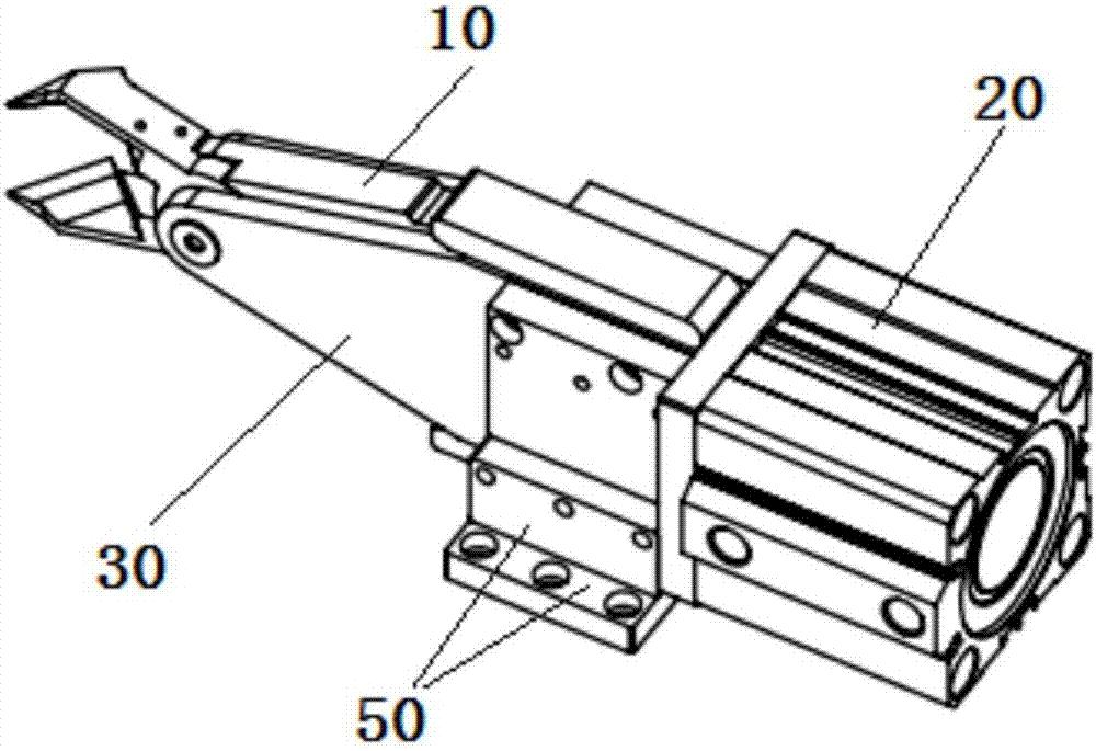 Gate removing device