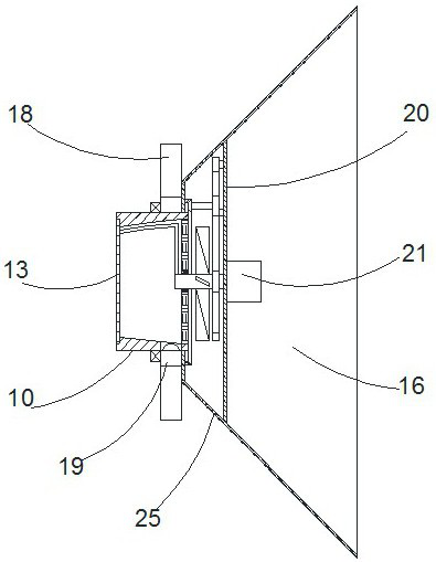 Dust collecting device for environment detection