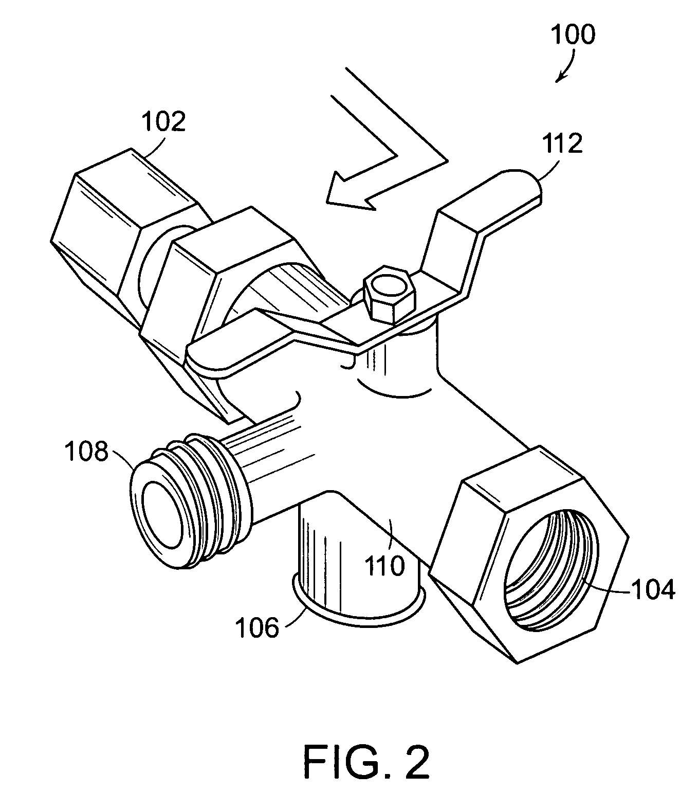 Isolation valve with integral pressure relief