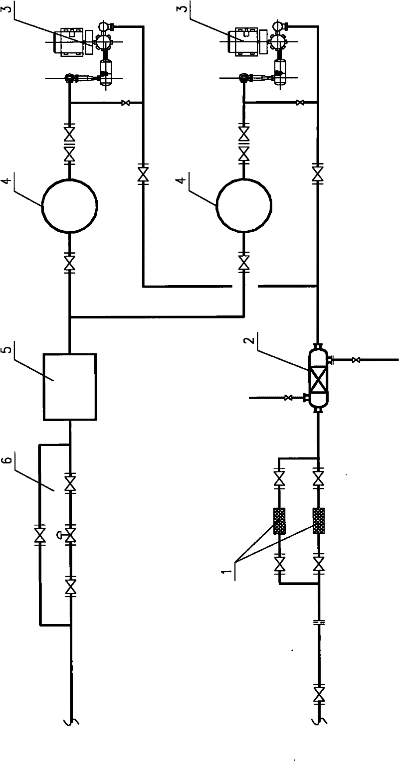 Process for backblowing and deashing through bag-type dust remover by blast furnace dry method