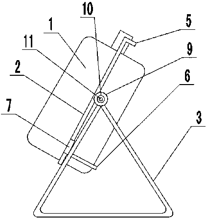 Barreled water pouring framework