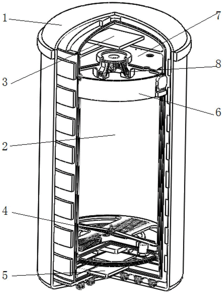 Logistics system for preventing hazardous articles from polluting and secret leaking