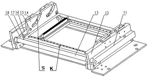 Connecting device for vehicle fault diagnosis