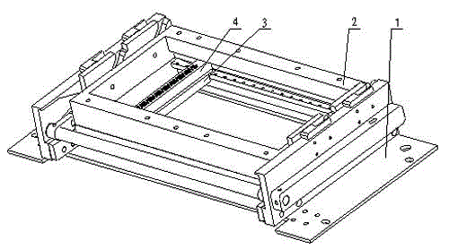 Connecting device for vehicle fault diagnosis